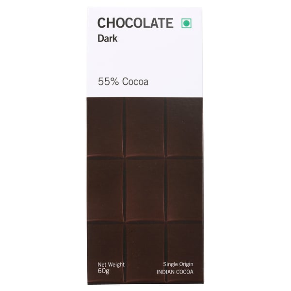  Dark chocolate tablet 55%, 60 g