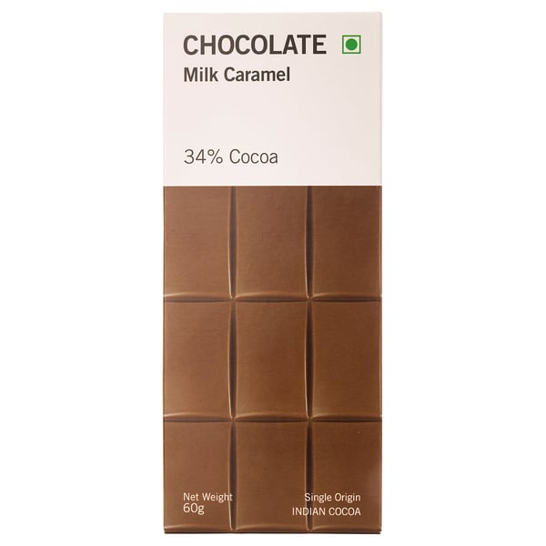  Milk chocolate tablet, caramel, 60 g