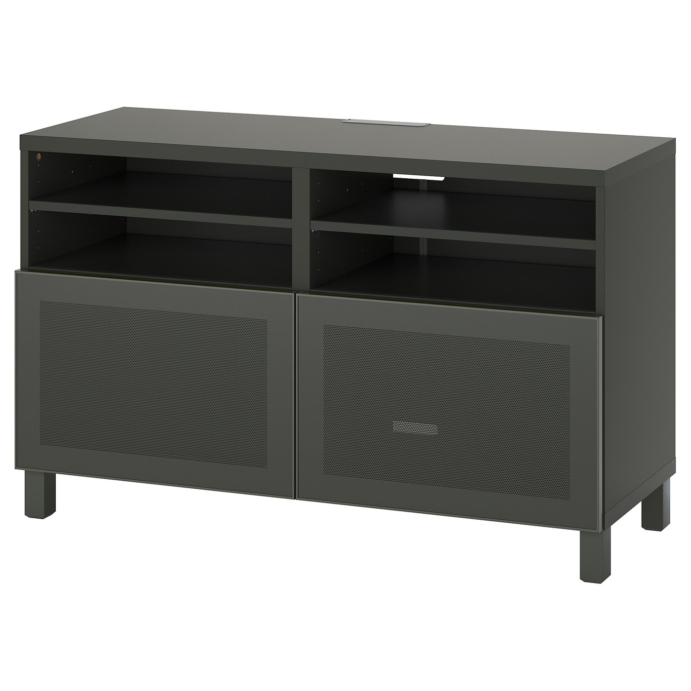 IKEA BESTA ベストー　グレー テレビボード TV ダークグレー BESTÅ ベストー テレビ台, ダークグレー シンドヴィーク/ラップ