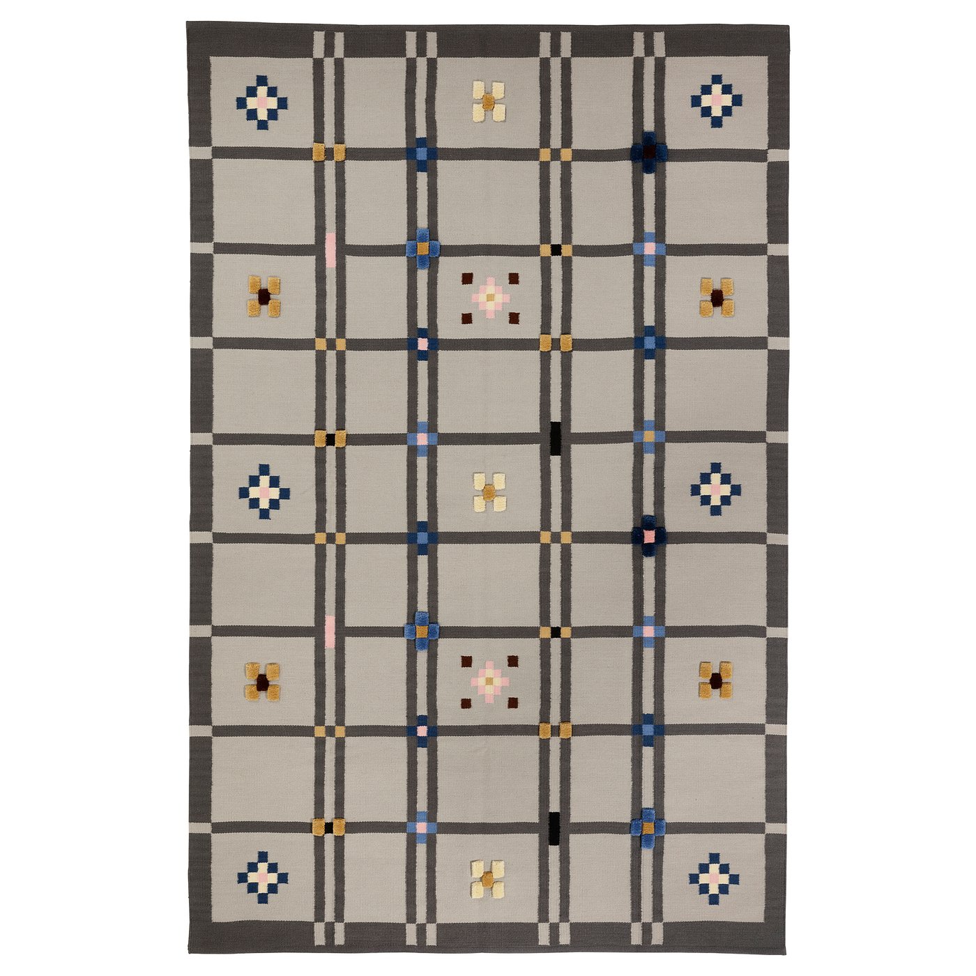 KNYLHAVREN クニルハーヴレン　ネイティブラグ　IKEA KNYLHAVREN rug, flatwoven, brown/handmade, 5'7