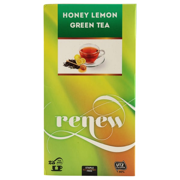  Green tea, honey/lemon UTZ certified, 37 g