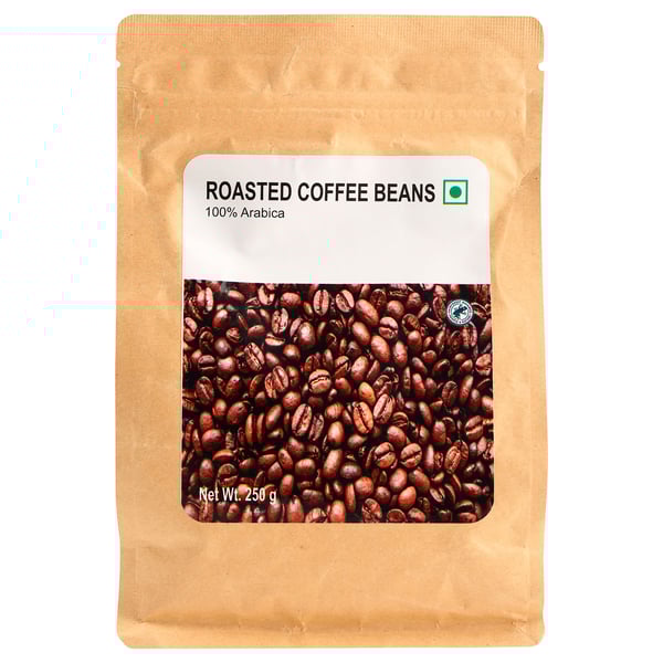  Coffee whole beans, dark roast, UTZ certified/100 % Arabica beans, 250 g