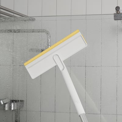 PEPPRIG เพปพรีก แผ่นไมโครไฟเบอร์ที่ปาดน้ำ, เหลือง, 5x25 ซม.