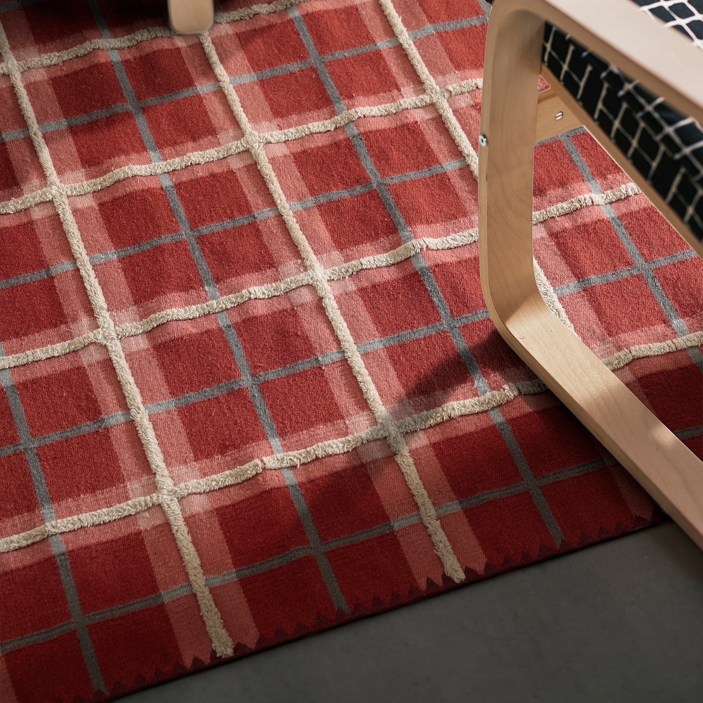 IKEA イケア ラグ 平織 SPANGSBRO スパンスブロー RYSSGRÄS リスグレース ラグ 平織り, グレーイエロー
