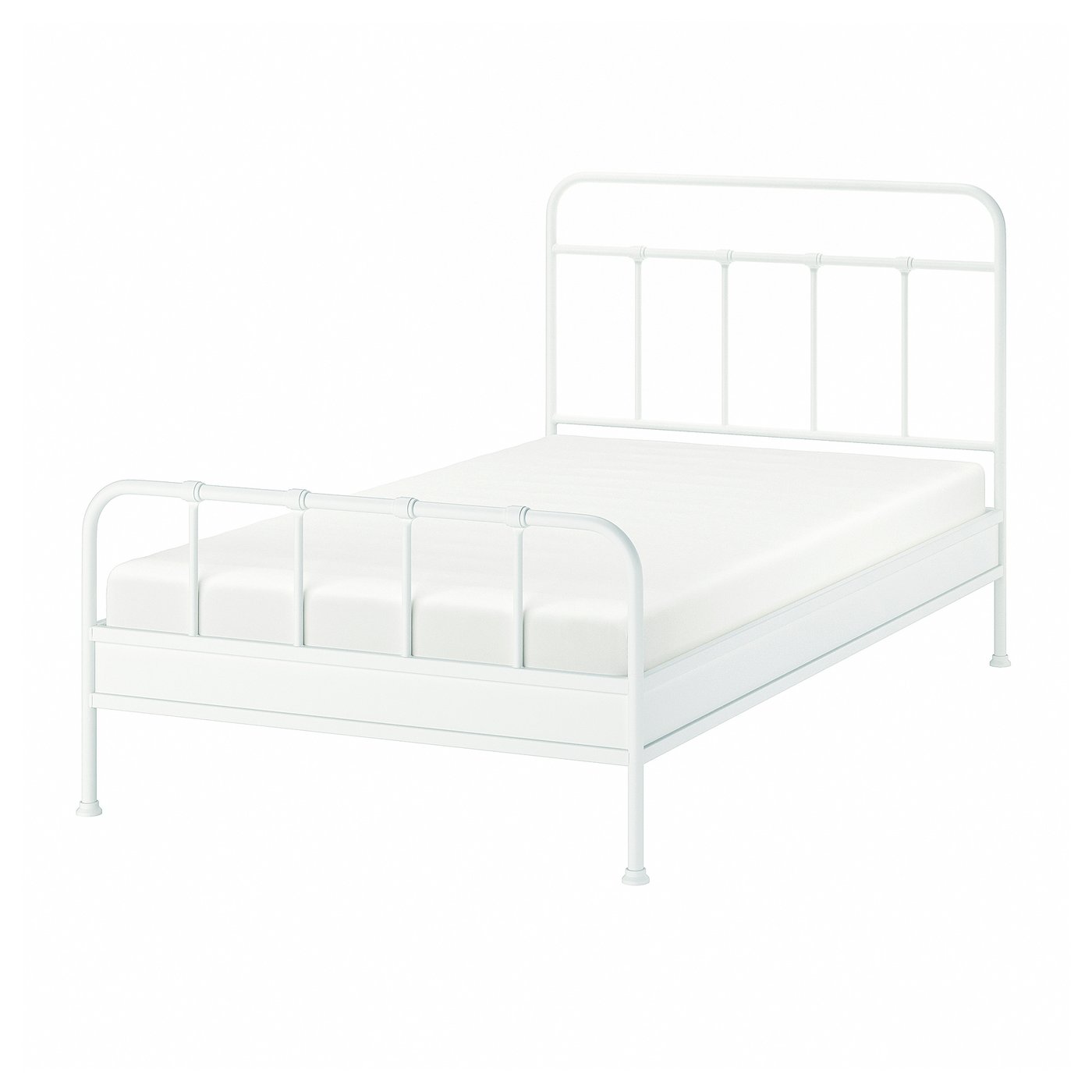 IKEA マルム　ベットフレーム　ホワイト　ルーローイ　120×200cm malm-bed-frame-high-white-