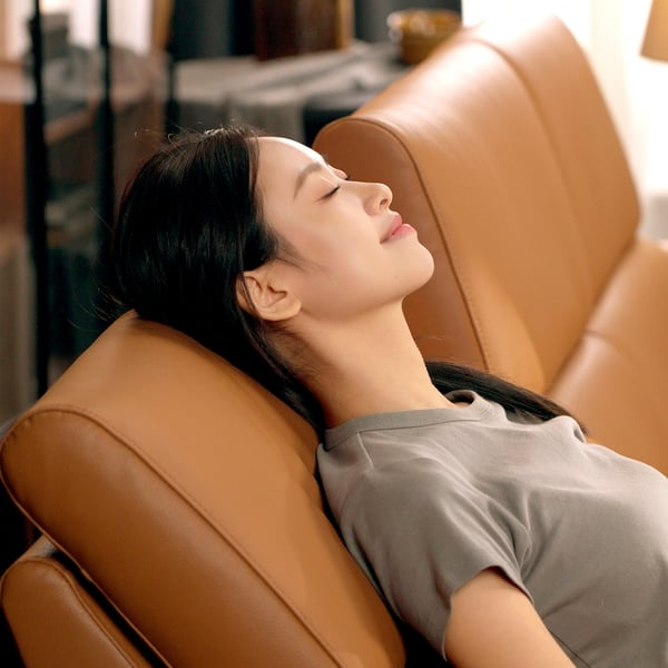 RULLERUM 룰레룸 전동 리클라이너, 그란/봄스타드 골드브라운