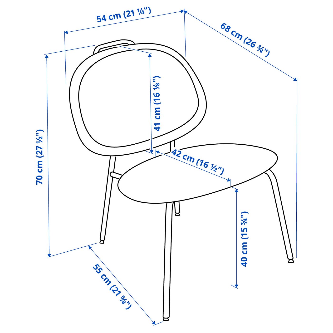 【送料無料】IKEA GREGOR②　椅子　アームチェア アームチェア(布製チェア)の通販 - IKEA