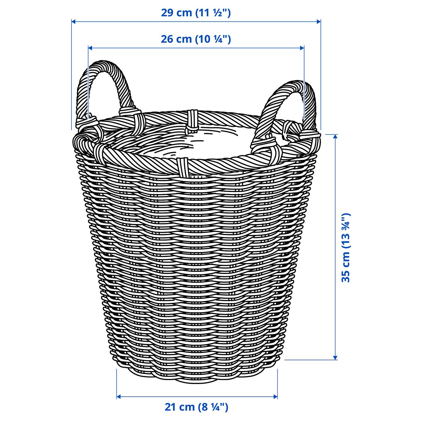 イケア【IKEA】 鉢カバー プランターカバー ラタン 46cm 未使用 レア イケア【IKEA】 鉢カバー プランターカバー ラタン 46cm 未使用