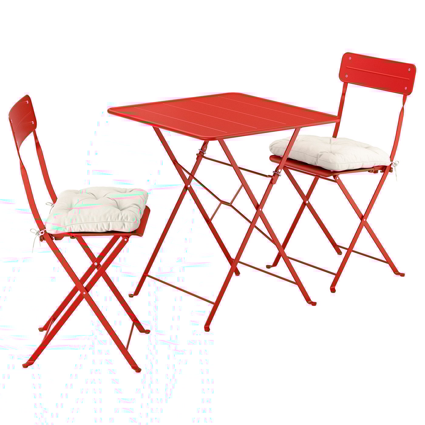 IKEA 2脚目 SUNDSÖ スンドソー テーブル＆折りたたみチェア2脚, 屋外用