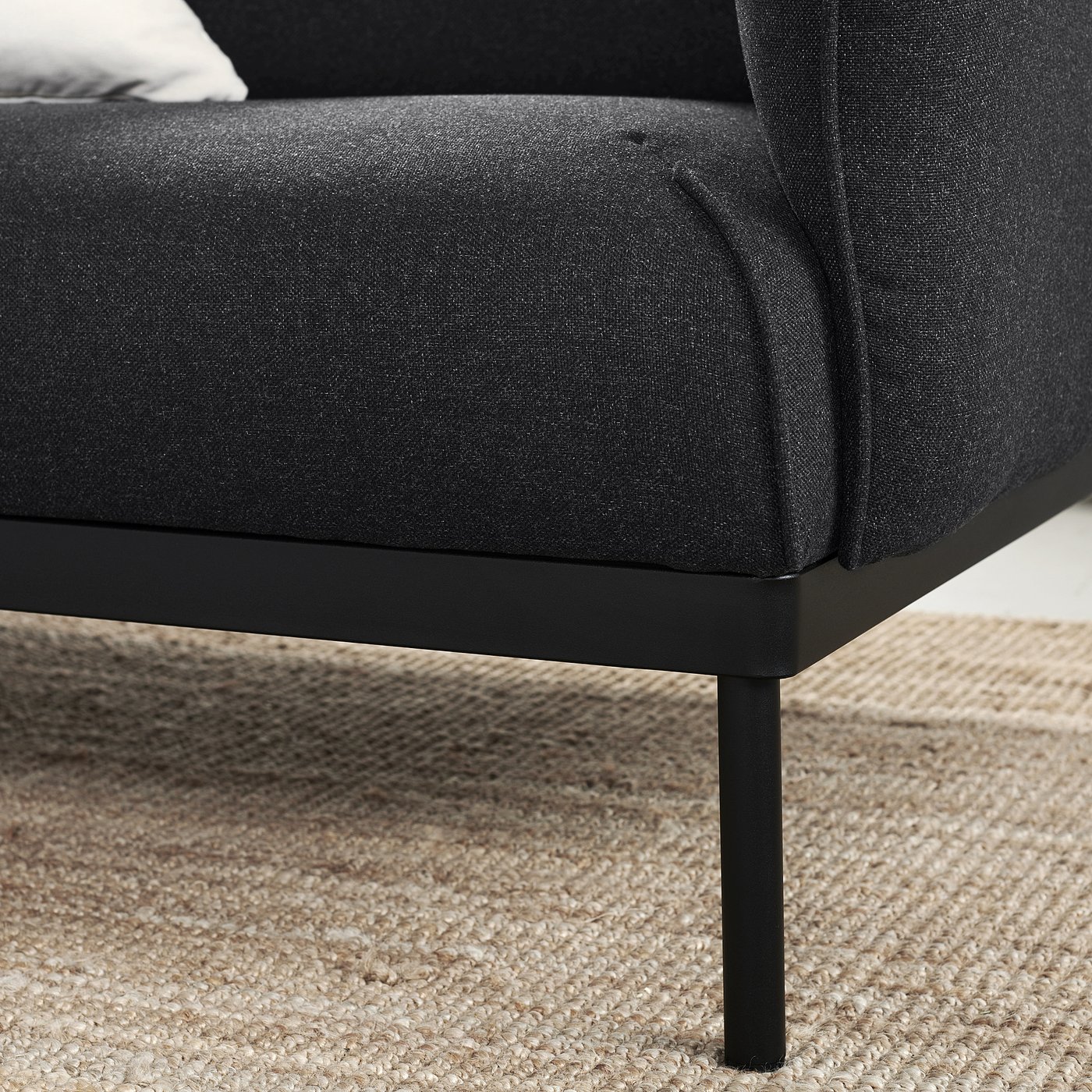 IKEA ÄPPLARYD/エップラリード ライトグレー 2人掛けソファ ÄPPLARYD エップラリード 2人掛けソファ, レイデ ライトグレー