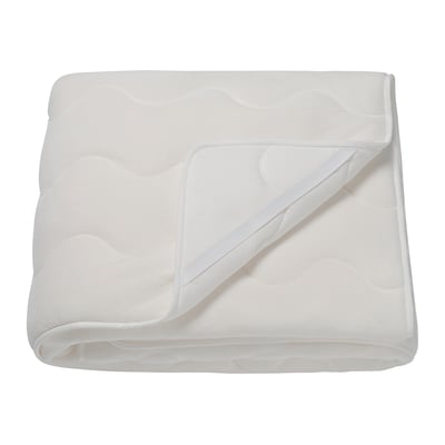 KRANSSALVIA クランサルヴィア マットレスプロテクター, ホワイト, 90x200 cm
