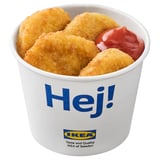  Plant-based pieces, Ketchup