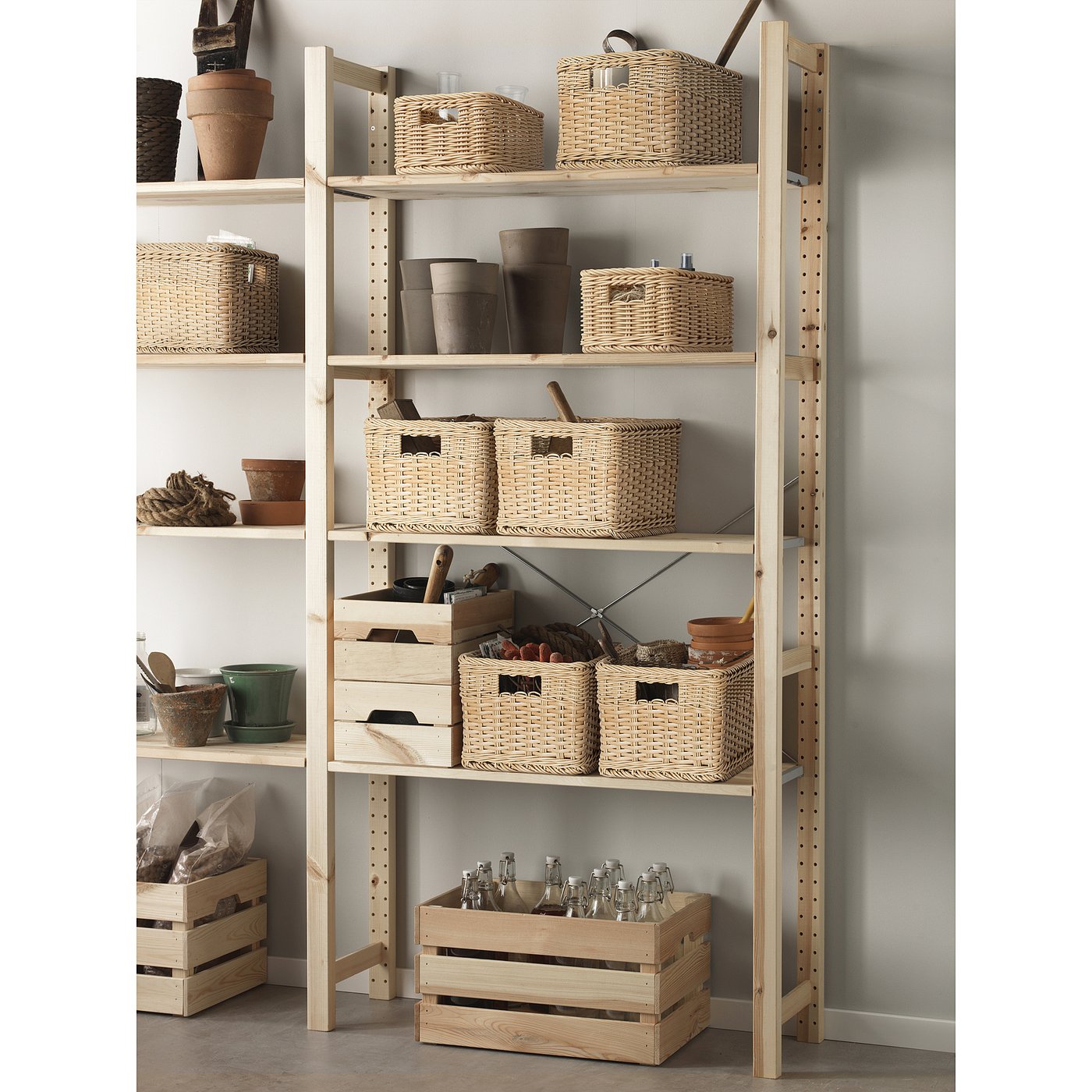 IKEA クニプサ5個セット　収納カゴ IKEA クニプサ5個セット 収納カゴ IKEA クニプサ5個セット 収納カゴ