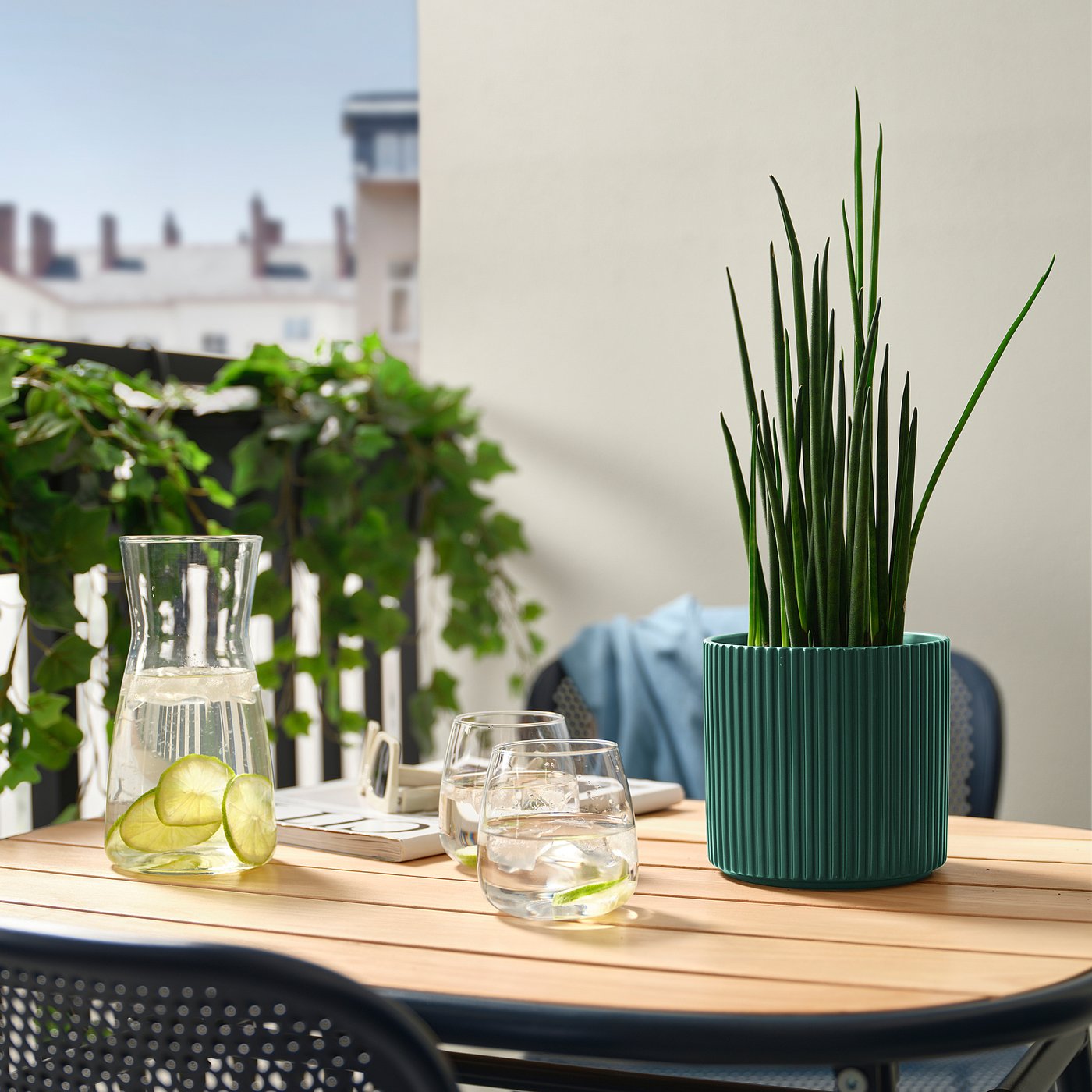 DAKSJUS ダクシュース 植木鉢, ダークグリーン, 12 cm - IKEA