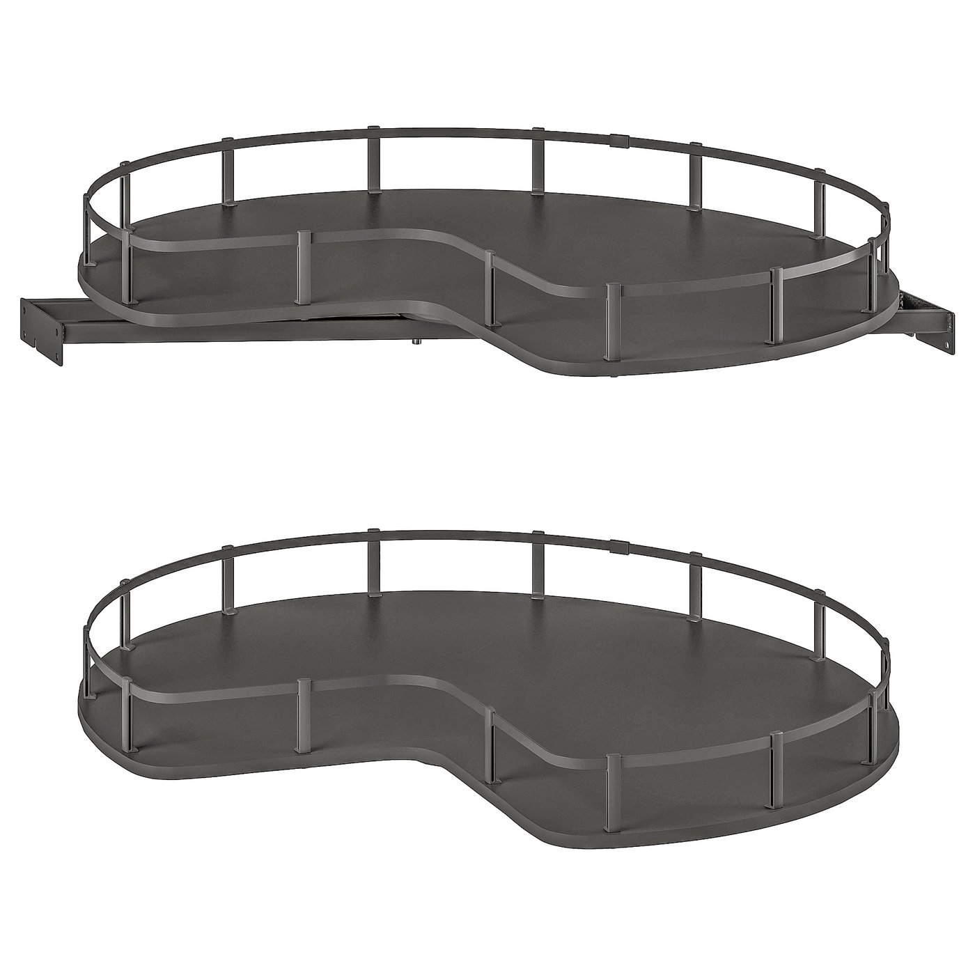 【送料込.未使用品】IKEA　UTRUSTA ウートルスタ　ウォールコーナー UTRUSTA ウートルスタ 水切り ウォールキャビネット用, 80x35 cm