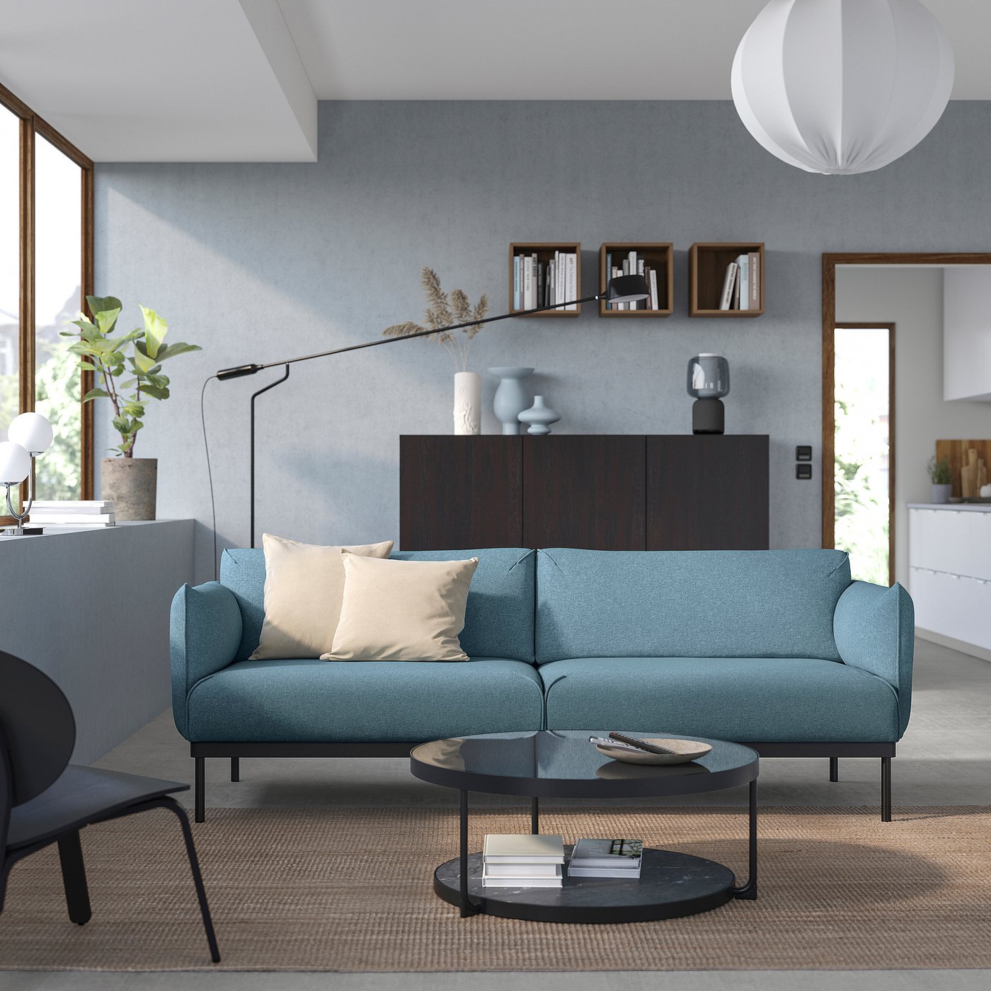 みちお様　IKEA エークトルプ ブルー 3人掛けソファ 1194823_pe902091_s5.jpg