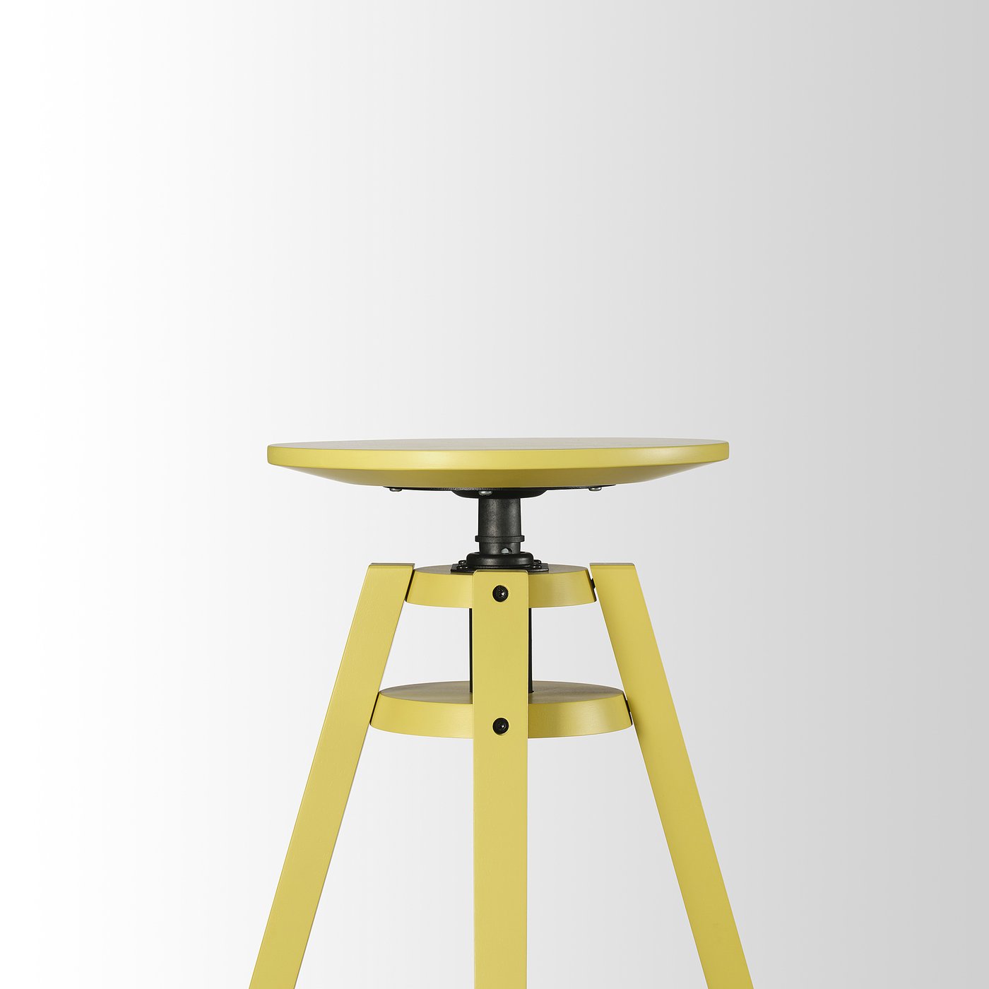 DALFRED ダルフレッド カウンターチェア, イエロー, 63-74 cm - IKEA