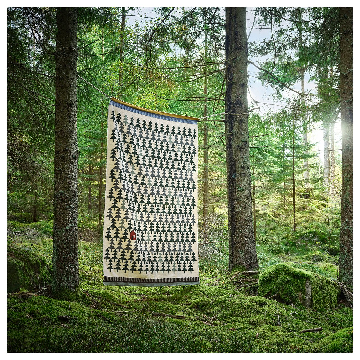 DVÄRGGRÄS ドヴェリグレース ラグ, マルチカラー, 200x300 cm - IKEA