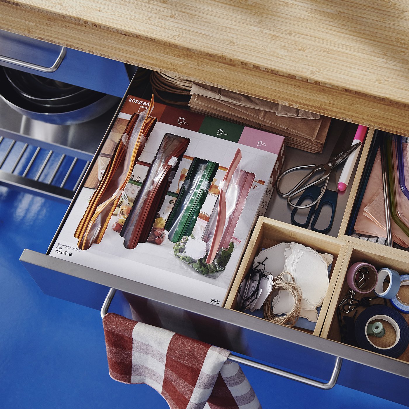 KÖSSEBÄR ショッセベール フリーザーバッグ, 柄ミックス - IKEA