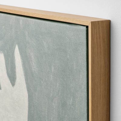 BLODFLÄDER 블로드플레데르 그림, 두 마리의 새, 40x50 cm