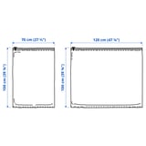 SPANTAD スパンタド 圧縮袋 2枚セット, ライトグレー