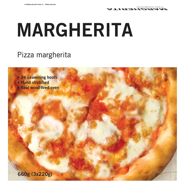  Pica, Margherita 3 komada, 660 g