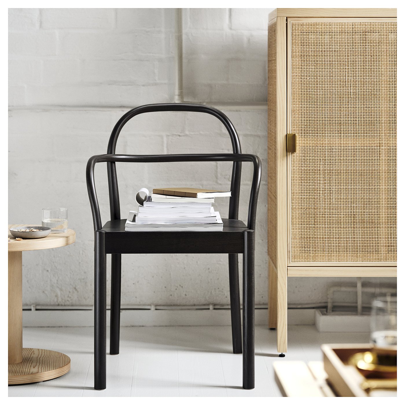 STOCKHOLM 2025 ストックホルム 2025 チェア, ダークブラウン - IKEA