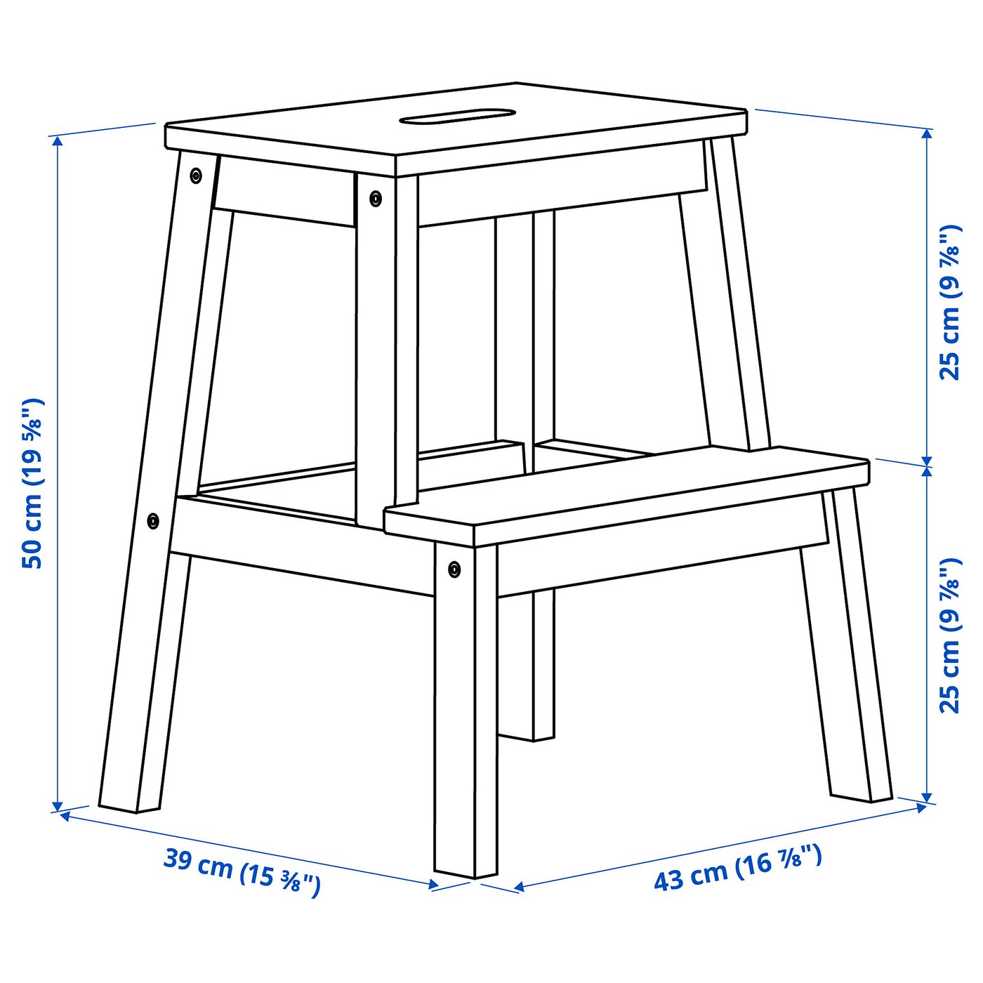BEKVÄM ベクヴェーム ステップスツール, アスペン - IKEA