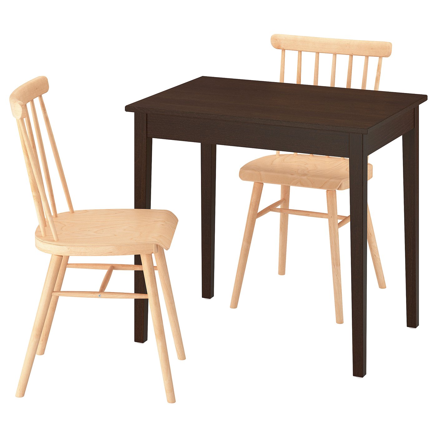 【引取限定】IKEA ダイニングテーブル・チェアセット2人用 引取限定】IKEA ダイニングテーブル・チェアセット2人用