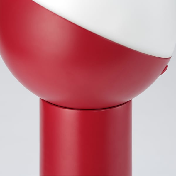 SOLVINDEN ソルヴィンデン LEDデコレーション照明, 太陽電池式/球形 レッド, 25 cm