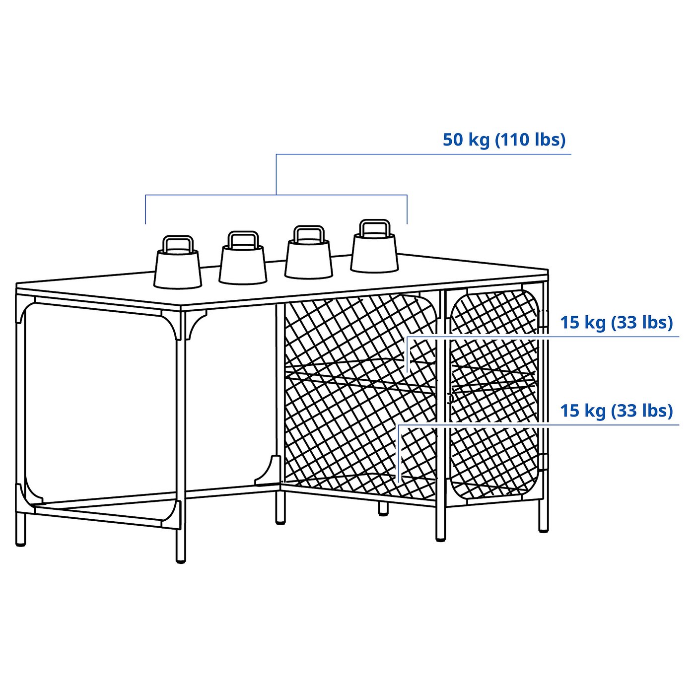 IKEA IKEA FJÄLLBO フィエルボ FJÄLLBO フィエルボ ラップトップテーブル, ブラック, 100x36 cm
