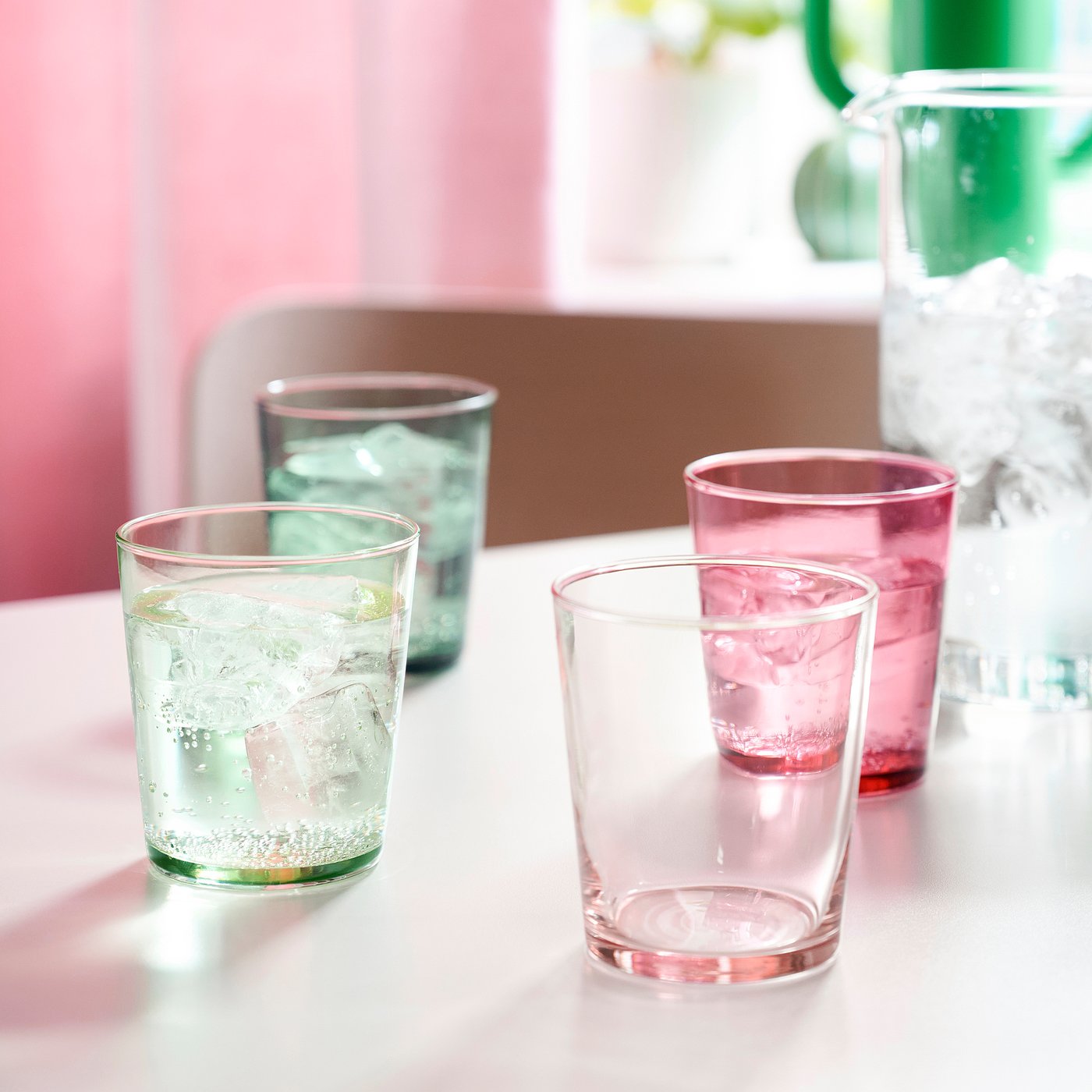 유리컵·물컵 > 파페르스비에르크 유리컵 물잔 혼합색상 300ml 4p | 오늘의집 쇼핑
