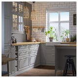 MÖLLEKULLA سطح عمل, سنديان/قشرة, ‎246x3.8 سم‏