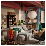 GULLSUDARE غطاء مصباح معلق, أبيض/صناعة يدوية, 70 سم