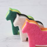 SNABBAKAT 스나바카트 스펀지, 핑크/오렌지