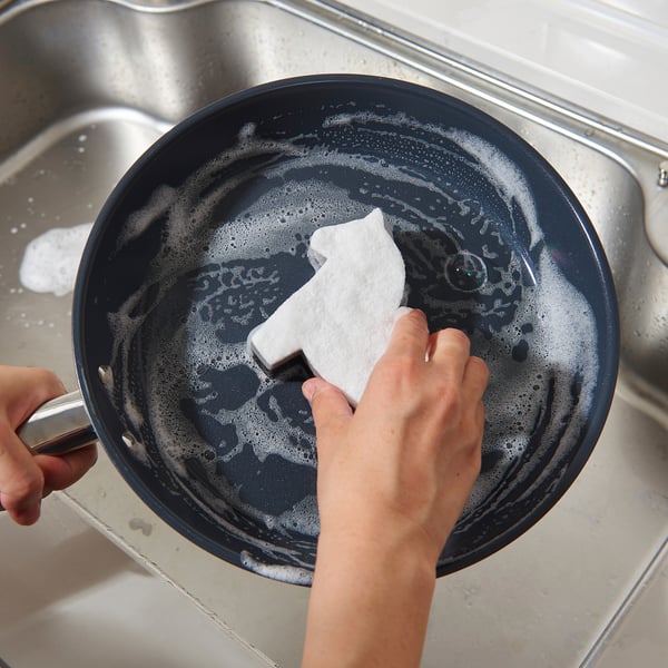 HÄSTHAGE ヘスターゲ スポンジ, ブラック/ホワイト