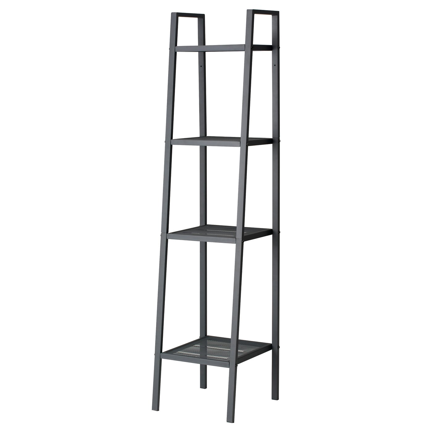 LERBERG レールベリ シェルフユニット, ダークグレー, 35x148 cm