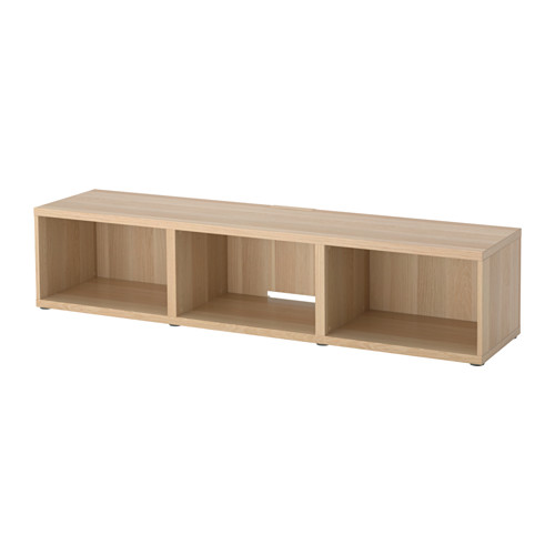 BESTA TV Raam 180x40x38 cm, pleegitatud tamm