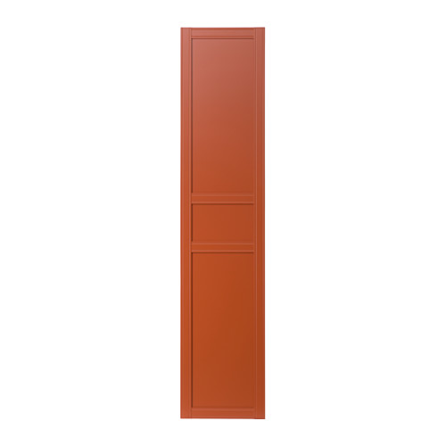 FLISBERGET Uste hingedega punane-pruun, 50x229 cm 