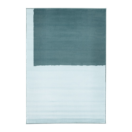 STILLEBÄK vaip, madal, sinine, 133x195 cm