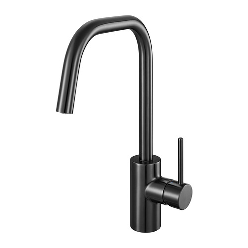 ÄLMAREN - bateria kuchenna, czarny