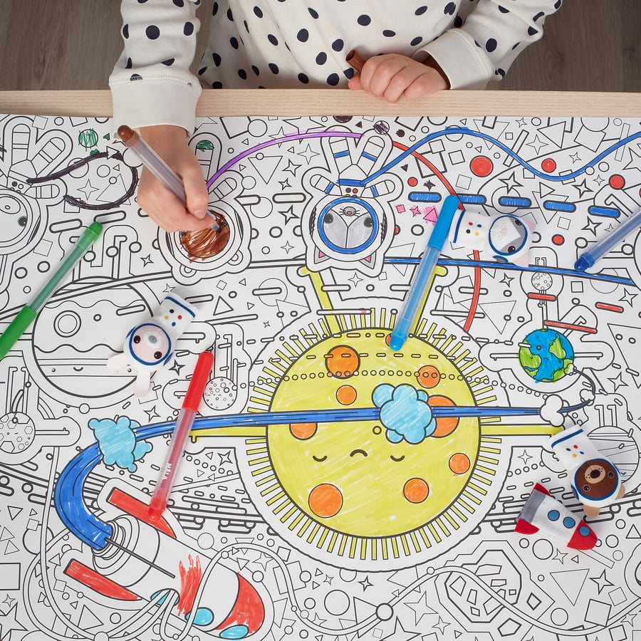 AFTONSPARV värvimispaberirull 43x1000 cm