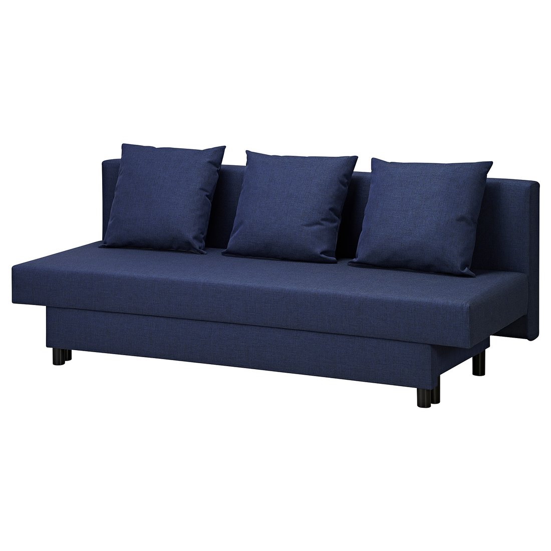 ASARUM Rozkładana sofa 3osobowa, Granatowy IKEA