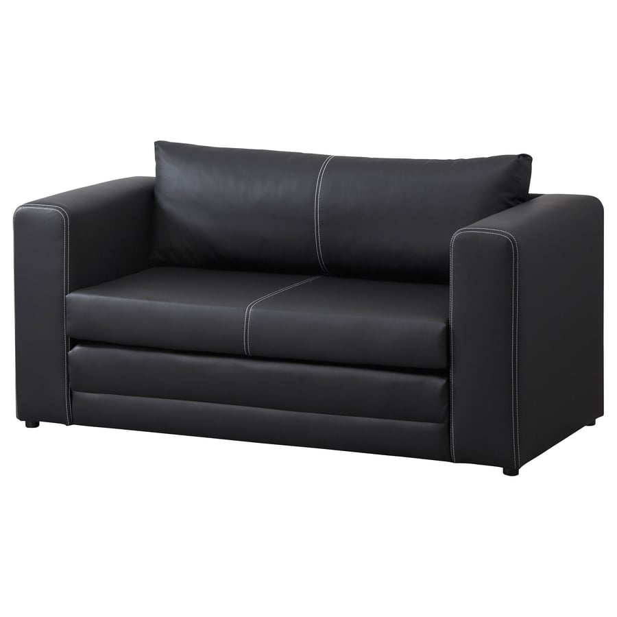 ASKEBY Sofa dwuosobowa rozkładana, Czarny IKEA