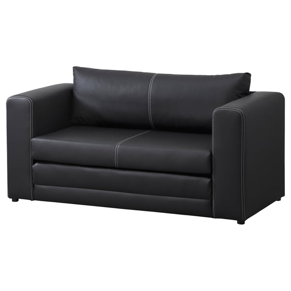 Askeby Sofa Dwuosobowa Rozkladana Czarny Ikea