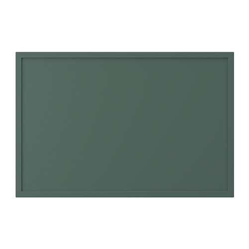 ASPUDDEN - drzwi, 60x40 cm, ciemny szarozielony