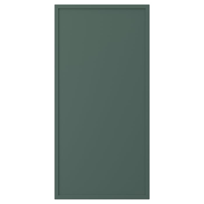 ASPUDDEN Декоративна планка, темний сіро-зелений, 39x80 см