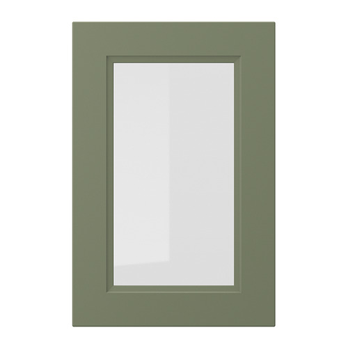 AXSTAD - drzwi szklane, 40x60 cm, szarozielony