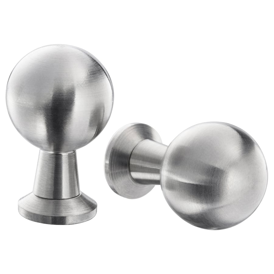 BAGGANÄS Mēbeļu rokturis, nerūsējošais tērauds, 20 mm