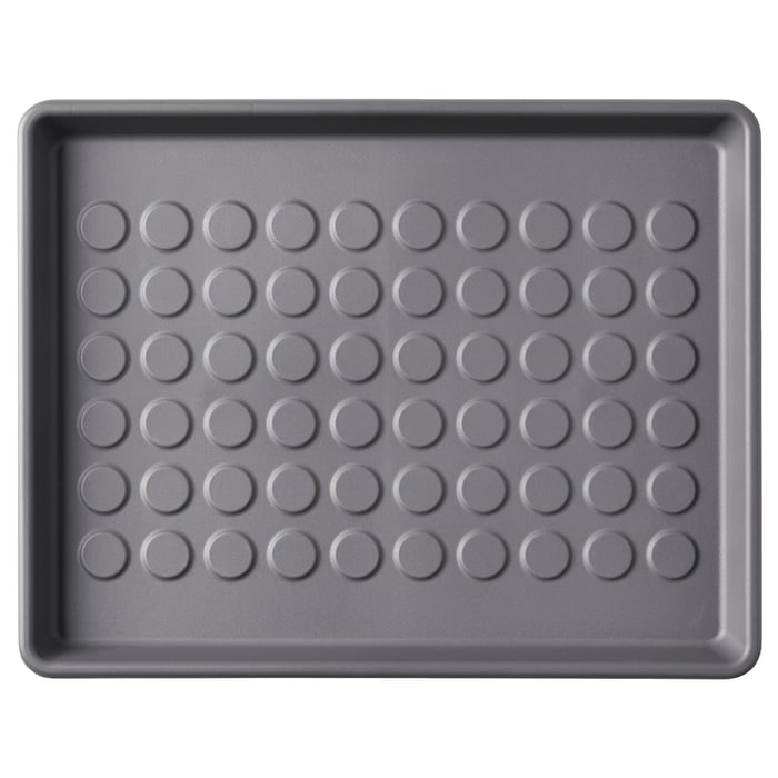 BAGGMUCK Килимок для взуття, для приміщень/для вулиці/сірий, 46x35 см
